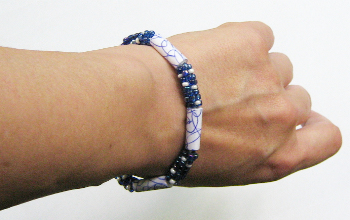 unikatissima Doodled Paper Beads